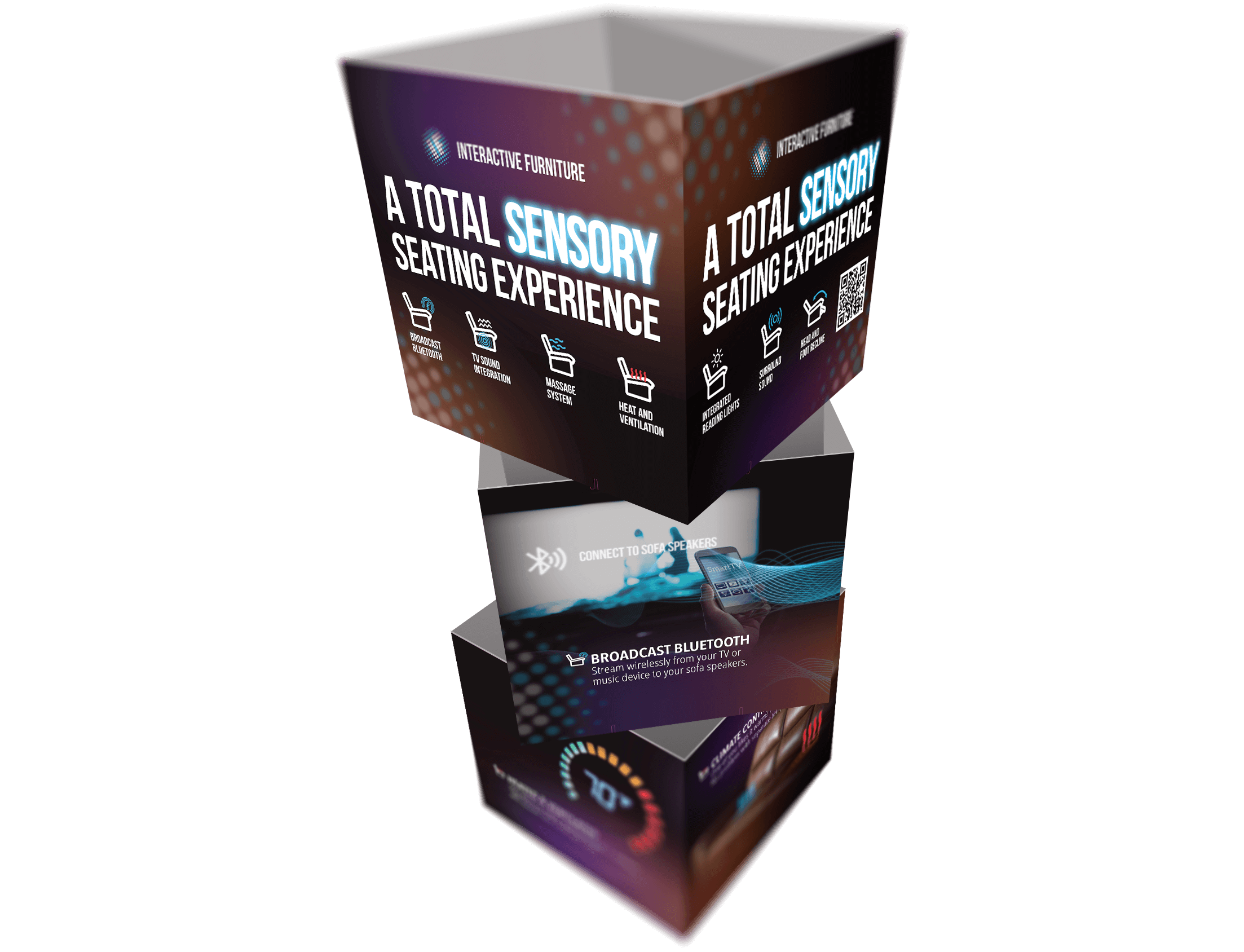 Interactive Furniture Stacking Cubes